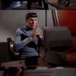 Spock Watching Tv