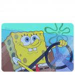 Spongebob driving