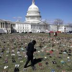 US Capitol child gun violence shoes