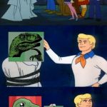 Scooby Doo The Ghost | LET'S SEE WHO IS BEHIND ALL THIS | image tagged in scooby doo the ghost | made w/ Imgflip meme maker