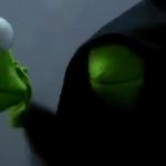 Evil Kermit 'Slap' GIF Template