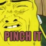 Spongebob Stink  | PINCH IT | image tagged in spongebob stink | made w/ Imgflip meme maker