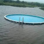 Flooded pool
