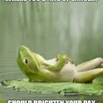 life is good | EVER HAVE BAD DREAM WHERE YOU DYING OF CANCER? SHOULD BRIGHTEN YOUR DAY WHEN YOU WAKE, CANCER-FREE! | image tagged in life is good | made w/ Imgflip meme maker