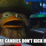 Ludicolo eye twitch | WHEN THE RARE CANDIES DON'T KICK IN UNTIL WORK | image tagged in ludicolo eye twitch,pokemon,detective pikachu,ryan reynolds,drugs,bar | made w/ Imgflip meme maker