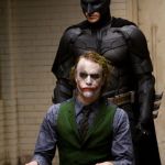 Dark Knight Interogation | WHEN YOU THINK YOU HAVE THE BATHROOM TO YOURSELF BUT SOMEONE'S IN THE OTHER STALL | image tagged in dark knight interogation | made w/ Imgflip meme maker