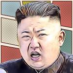 Cartoon Kim Jong Un
