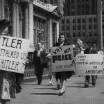 Democratic Socialists Anti-War Protest in NYC, 1941