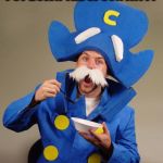 Rude Captain | PUT DOWN THE SPOON FATTY | image tagged in captain crunch,cereal,costume,mean | made w/ Imgflip meme maker