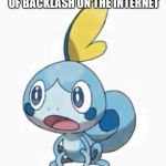 Suprised Sobble | PETA WHEN THEY RECIEVE INCREDIBLE AMOUNTS OF BACKLASH ON THE INTERNET | image tagged in suprised sobble | made w/ Imgflip meme maker