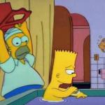 Bart Hits Homer With a Chair - Revenge meme