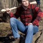 Lumberjack Ethics | SOMETIMES I WONDER IF CUTTING DOWN A TREE IS TAKING A LIFE OTHER TIMES WHEN CO-WORKERS DON'T HEAR YOU YELL TIMBER IT'S LESS OF AN OPEN QUEST | image tagged in memes,solemn lumberjack,life,death,ethics,accidents | made w/ Imgflip meme maker
