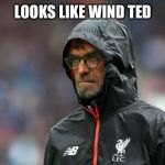 Angry jurgen klopp | LOOKS LIKE WIND TED | image tagged in angry jurgen klopp | made w/ Imgflip meme maker