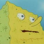 Dehydrated SpongeBob meme