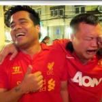 Liverpool Smiling United Crying meme