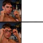 Peter Parker's Glasses meme