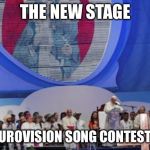 Way of the Cross Pope World Youth Day Panama City | THE NEW STAGE; FOR EUROVISION SONG CONTEST 2019 | image tagged in way of the cross pope world youth day panama city,memes,funny memes,eurovision | made w/ Imgflip meme maker