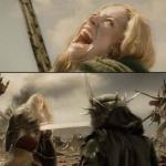 Eowyn vs Nazgul