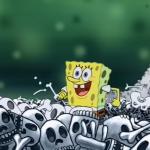 Spongebob's Field of Bones meme