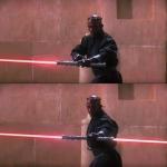 Darth Maul Double Sided Lightsaber