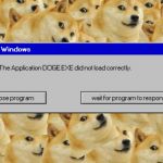 Happy Doggo Week! | image tagged in memes,multi doge,windows 95,error,error message,doggo week | made w/ Imgflip meme maker