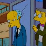 Burns doesn't trust Smithers