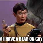 Zulu Gaydar | HMM I HAVE A BEAR ON GAYDAR | image tagged in zulu gaydar | made w/ Imgflip meme maker