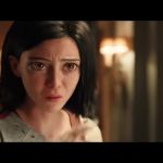 Alita pointing finger GIF Template