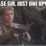 Oliver Twist Please Sir Meme Generator - Imgflip