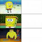 spongebob fight