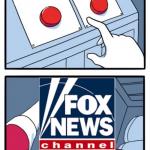 Fox News Two Buttons meme