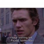 I have nothing left except spider-man meme