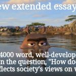 Moto Moto is my queen | Hot new extended essay topic:; A 4000 word, well-developed essay on the question, "How does Moto Moto reflects society's views on women?" | image tagged in moto moto,extended essay,school,international baccalaureate,ib | made w/ Imgflip meme maker