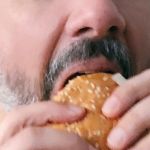 Warframe Steve | STEVE; THE PERSON WHO CAN MAKE EATING A BURGER SEXUAL | image tagged in warframe steve | made w/ Imgflip meme maker
