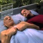 Picard in bed with Q