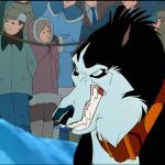Steele from Balto Showing off Teeth and Piss-off