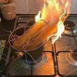 Burning Pasta