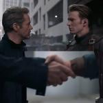 Steve and Tony Handshake meme