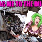 TLC Mashup Shows | DRAG ME TO THE DUMP | image tagged in garbage dump,tlc,drag queens,hoarding,spring cleaning,humor | made w/ Imgflip meme maker