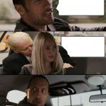 The Rock Driving