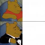 Winnie The Pooh Tux meme