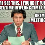 Chevy Chase snl weekend update Meme Generator - Imgflip