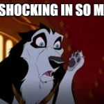 Shocked Steele form Balto | IT'S TRULY SHOCKING IN SO MANY WAYS. | image tagged in shocked steele form balto | made w/ Imgflip meme maker