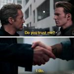 Avengers 4 handshake