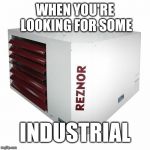 I'm Sure Some People Won't Get It | WHEN YOU'RE LOOKING FOR SOME; INDUSTRIAL | image tagged in trent reznor nin meme,nine inch nails,music,construction,not funny | made w/ Imgflip meme maker