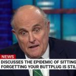 flabbergasted guiliani | MAYOR DISCUSSES THE EPIDEMIC OF SITTING DOWN AND FORGETTING YOUR BUTTPLUG IS STILL IN | image tagged in flabbergasted guiliani | made w/ Imgflip meme maker