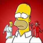 Homer good and evil