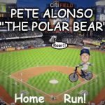 Pete Alonso The Polar Bear - Imgflip