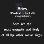 Aries Zodiac Sign