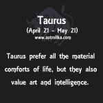 Taurus zodiac sign